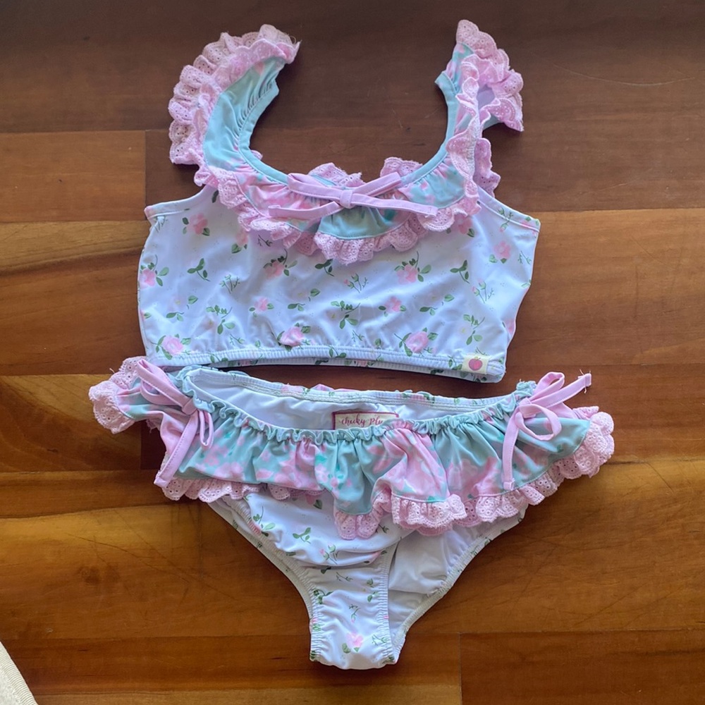 Cheeky Plum Vera Floral swimsuit